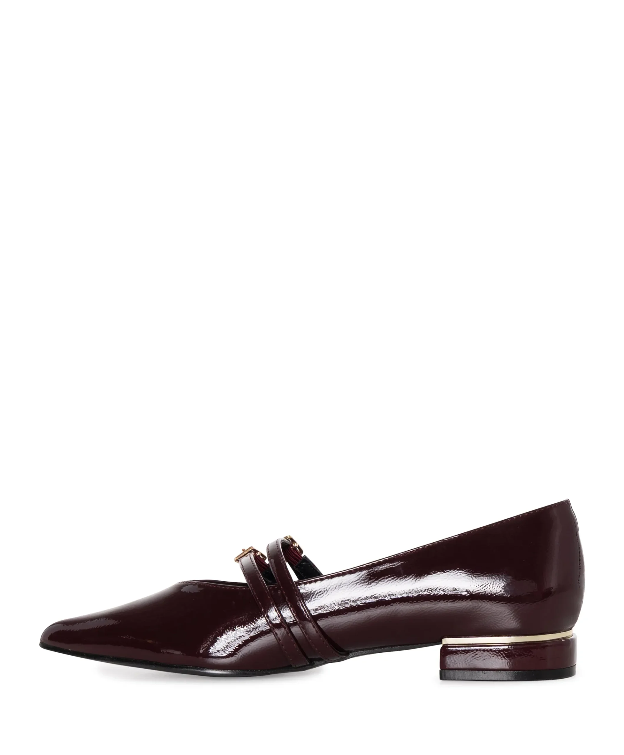Agiany dames loafers bordeaux