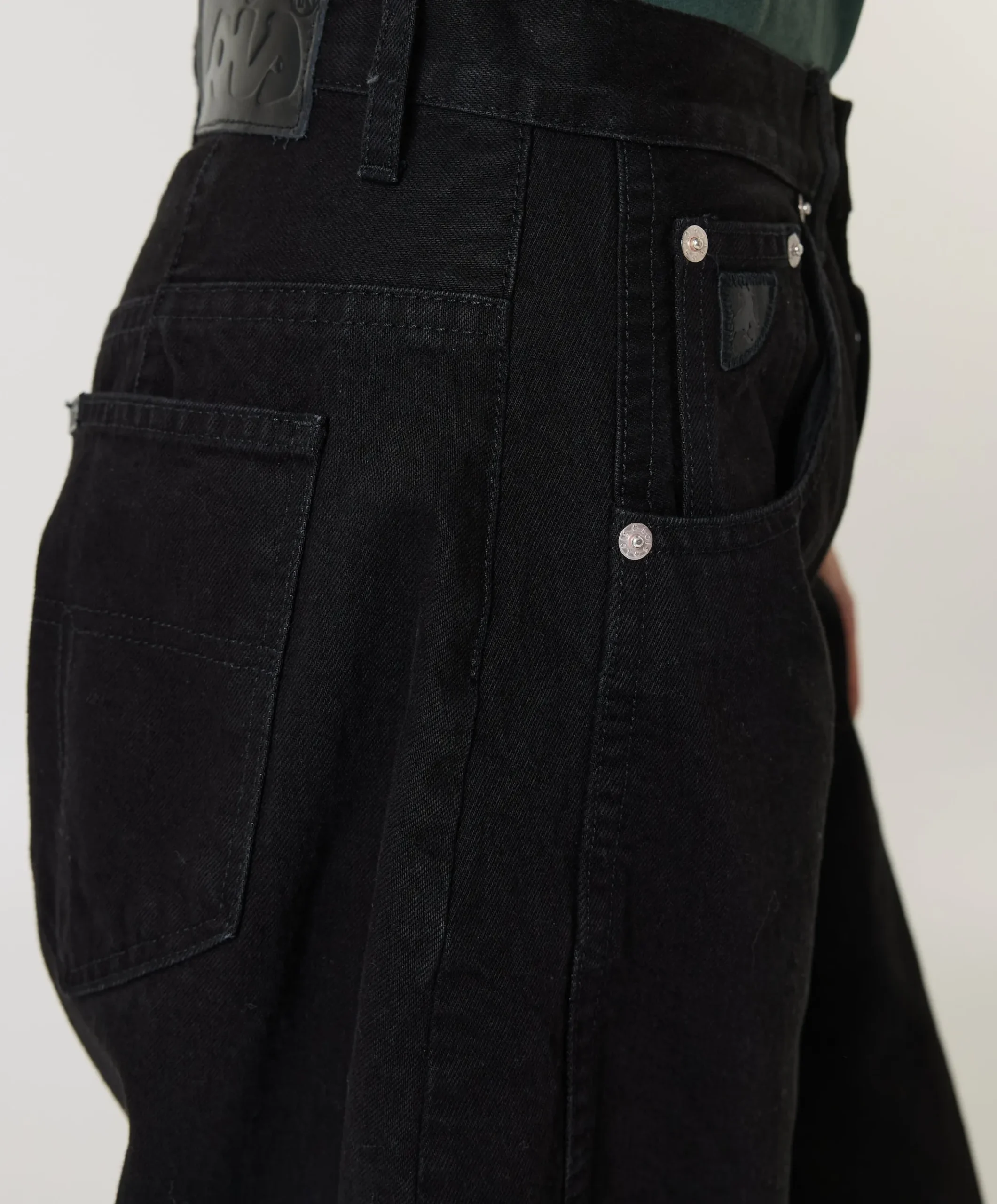 Aliana-Ber 8073 Marte Black dames jeans zwart