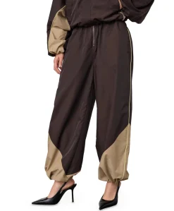 AloraCC Block Pant dames broek bruin