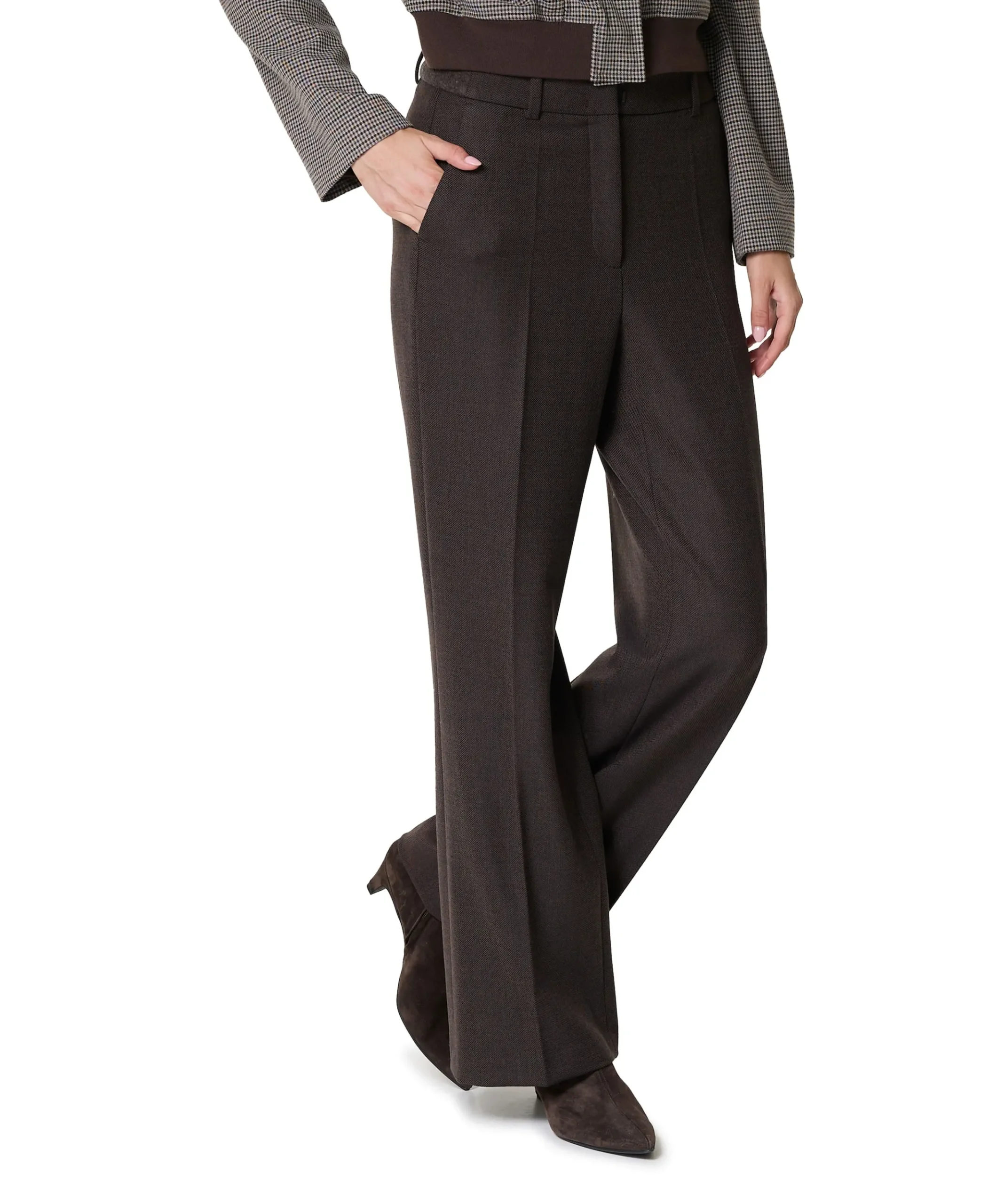 Amelie dames broek bruin