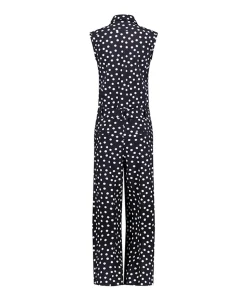 Angelie dot sls dames jumpsuit zwart