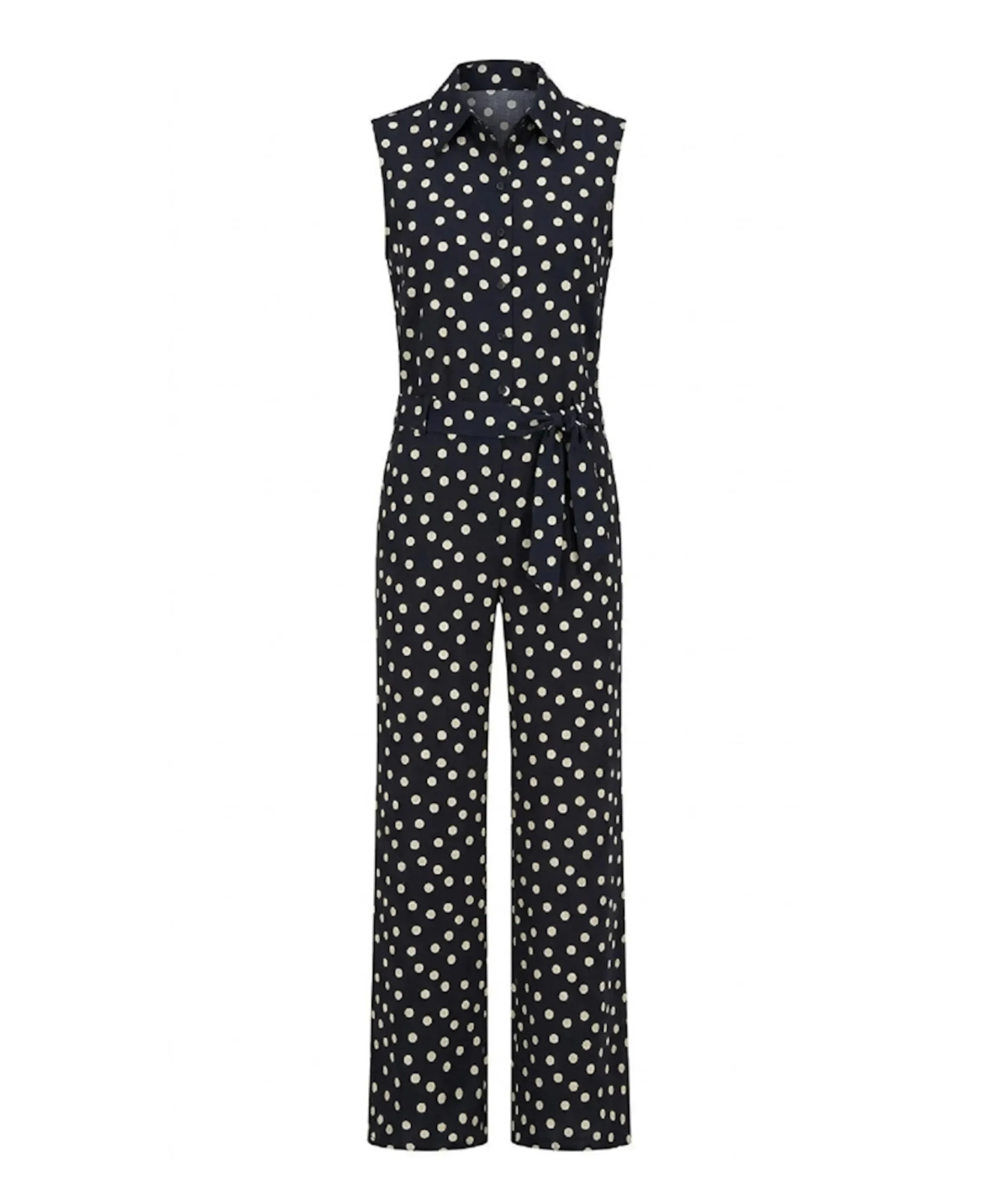 Angelie dot sls dames jumpsuit zwart