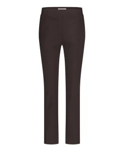 Anne bonded broek bruin