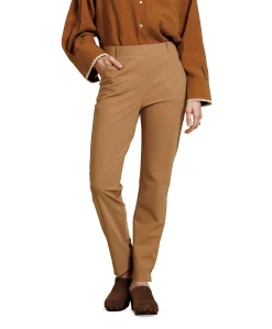 Anne bonded dames broek beige
