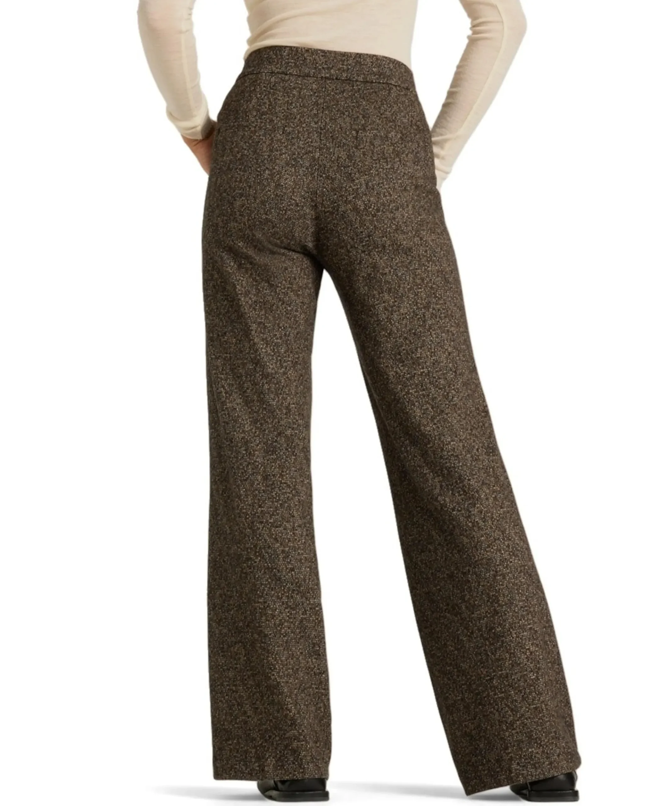 Ava utility dames broek bruin