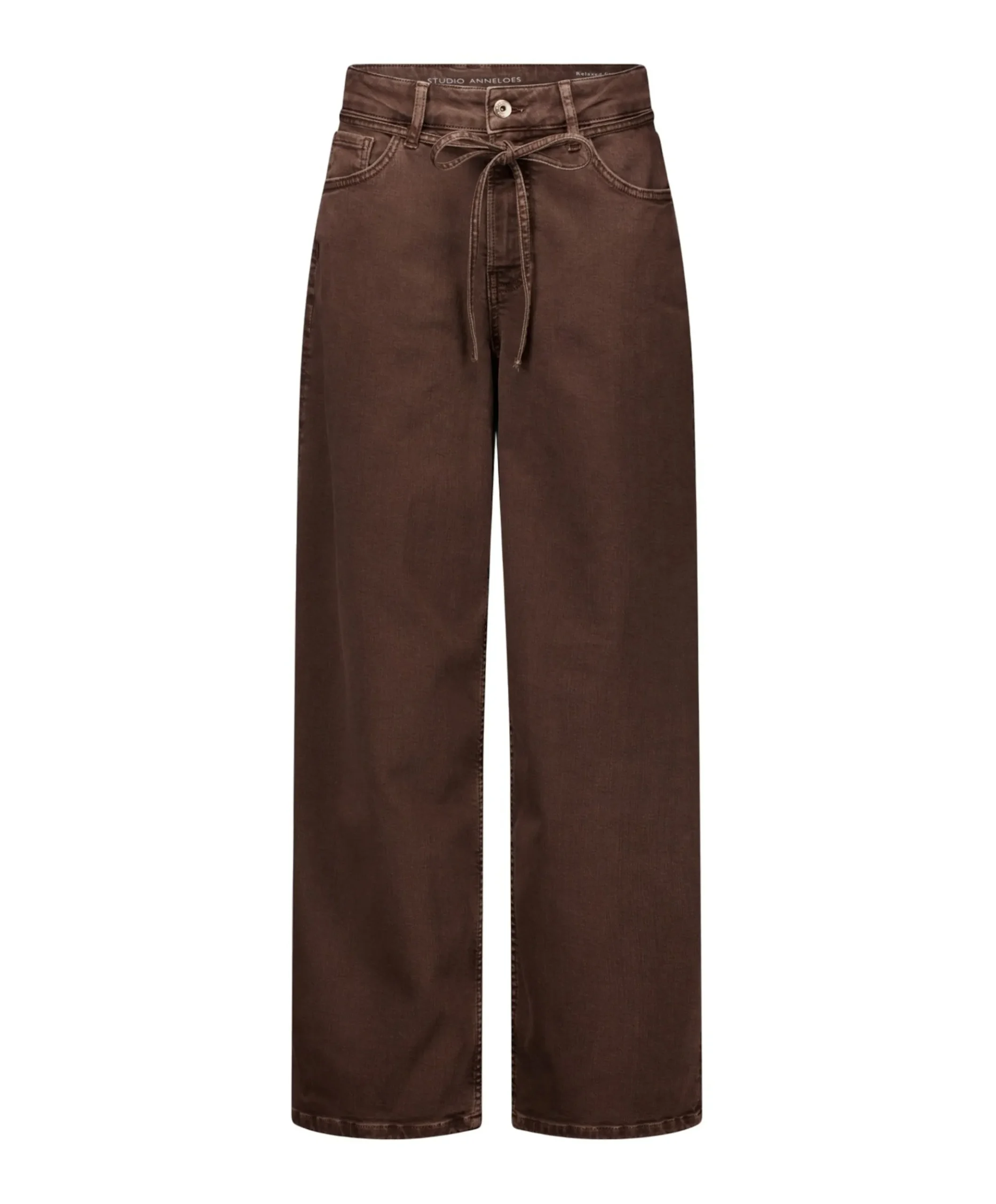 Babet denim dames jeans bruin