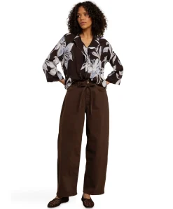 Babet denim dames jeans bruin