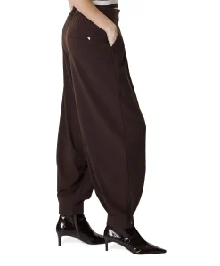 BALLOON dames pantalon bruin