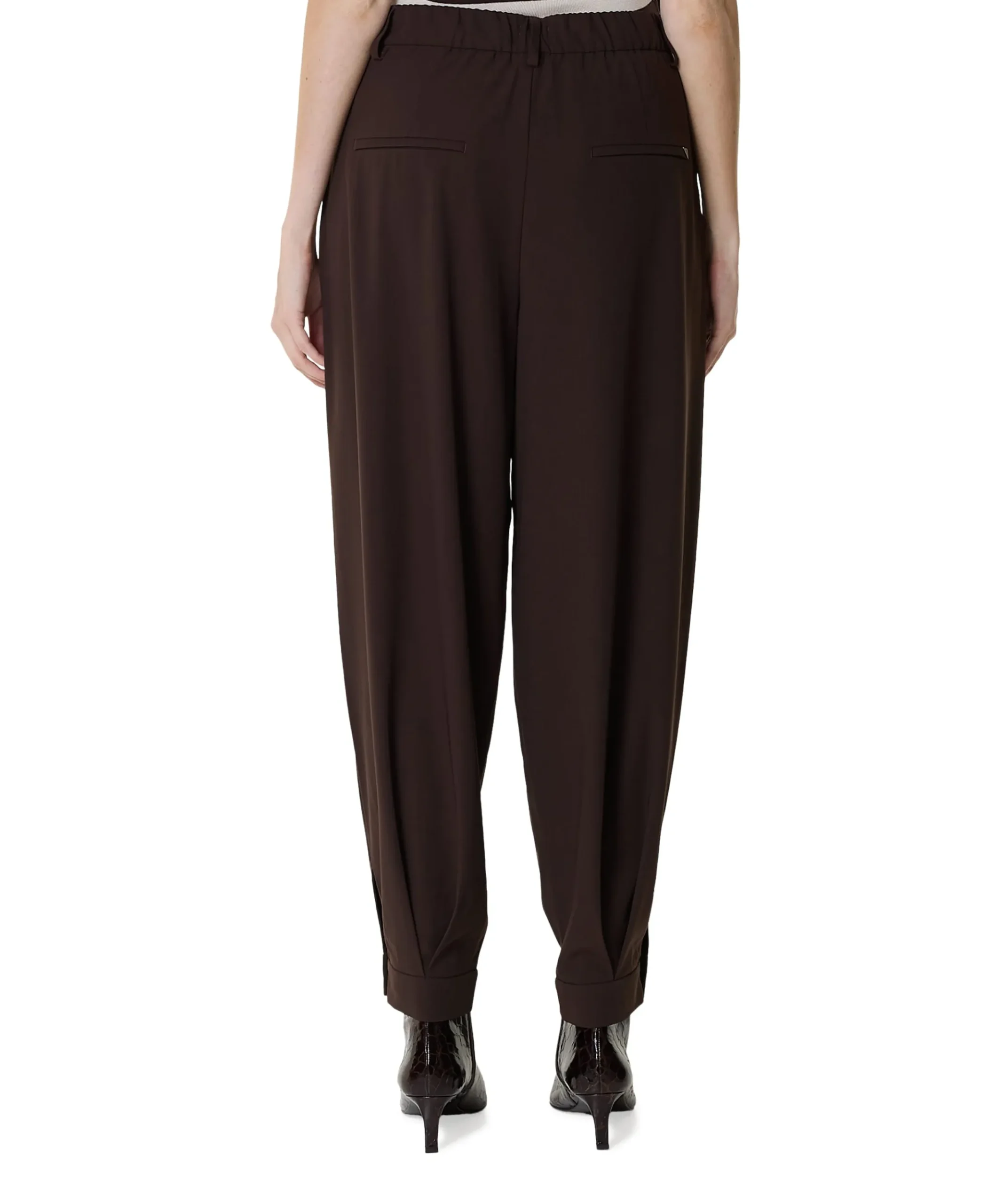BALLOON dames pantalon bruin