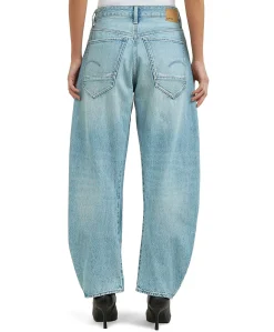 Barrel 3D Loose Wmn dames jeans blauw
