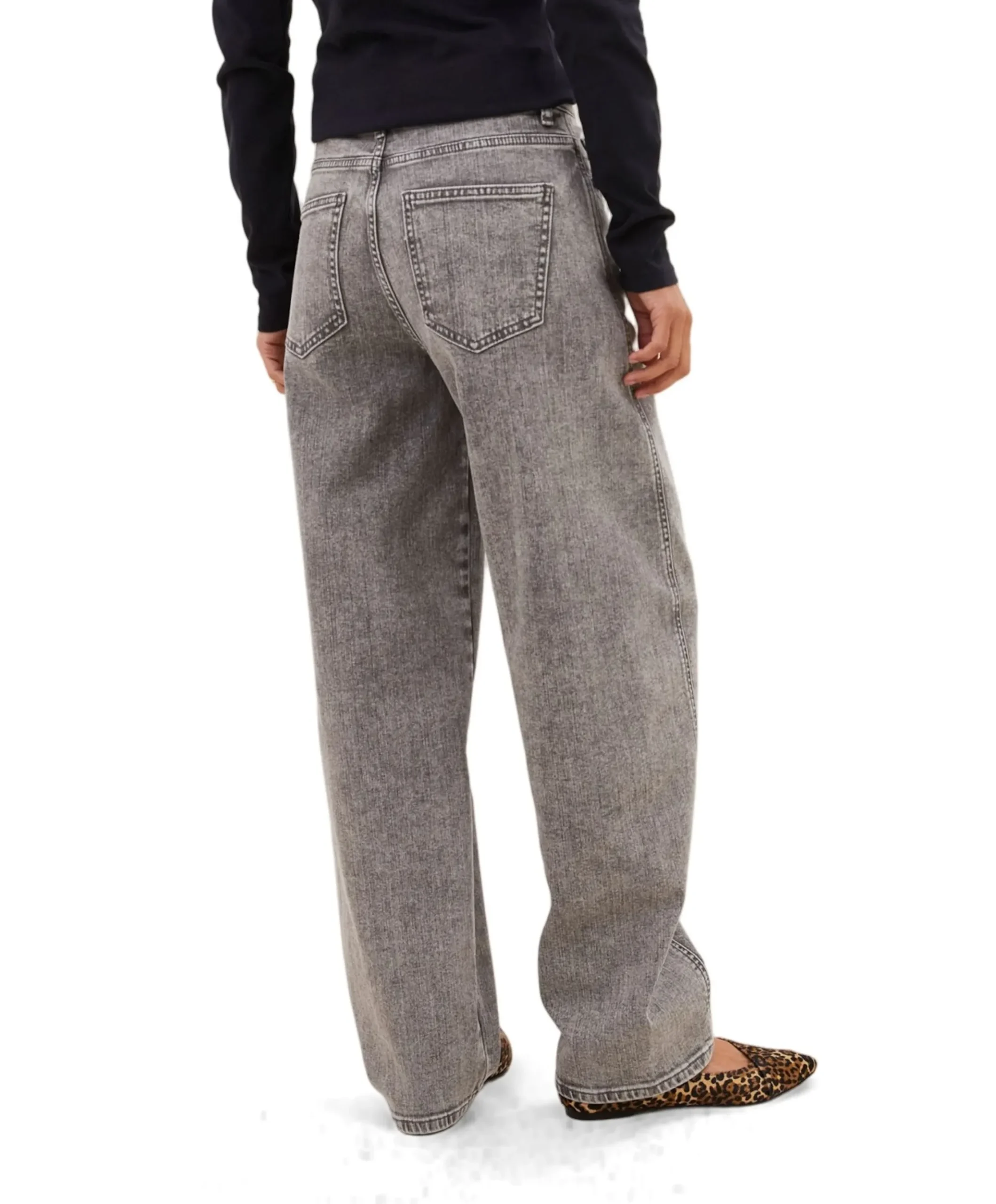 begum grey dames jeans grijs