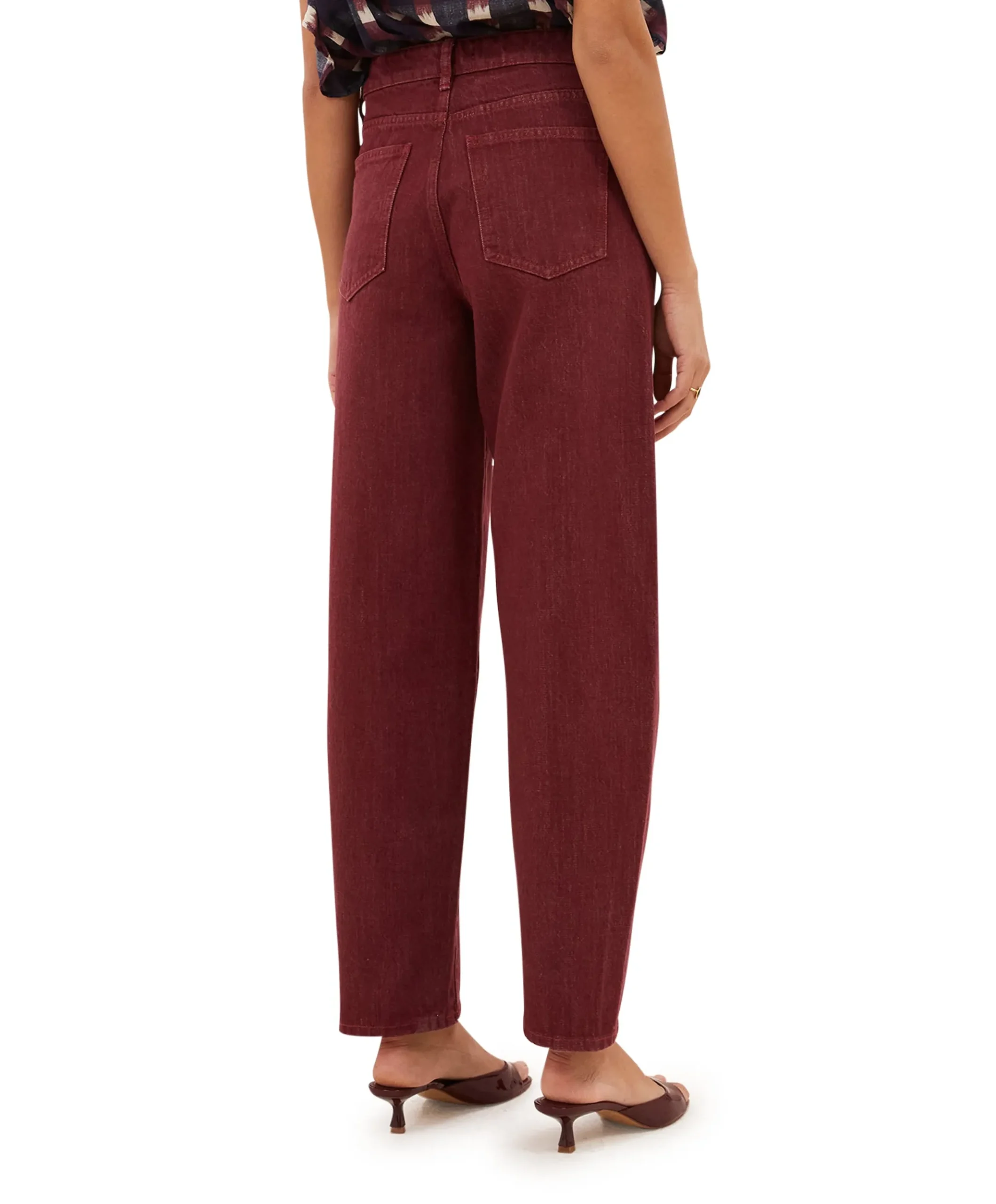 begum wine dames jeans bordeaux
