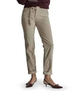 Bobby - Vintage Corduroy - 001 - Bl dames broek ecru