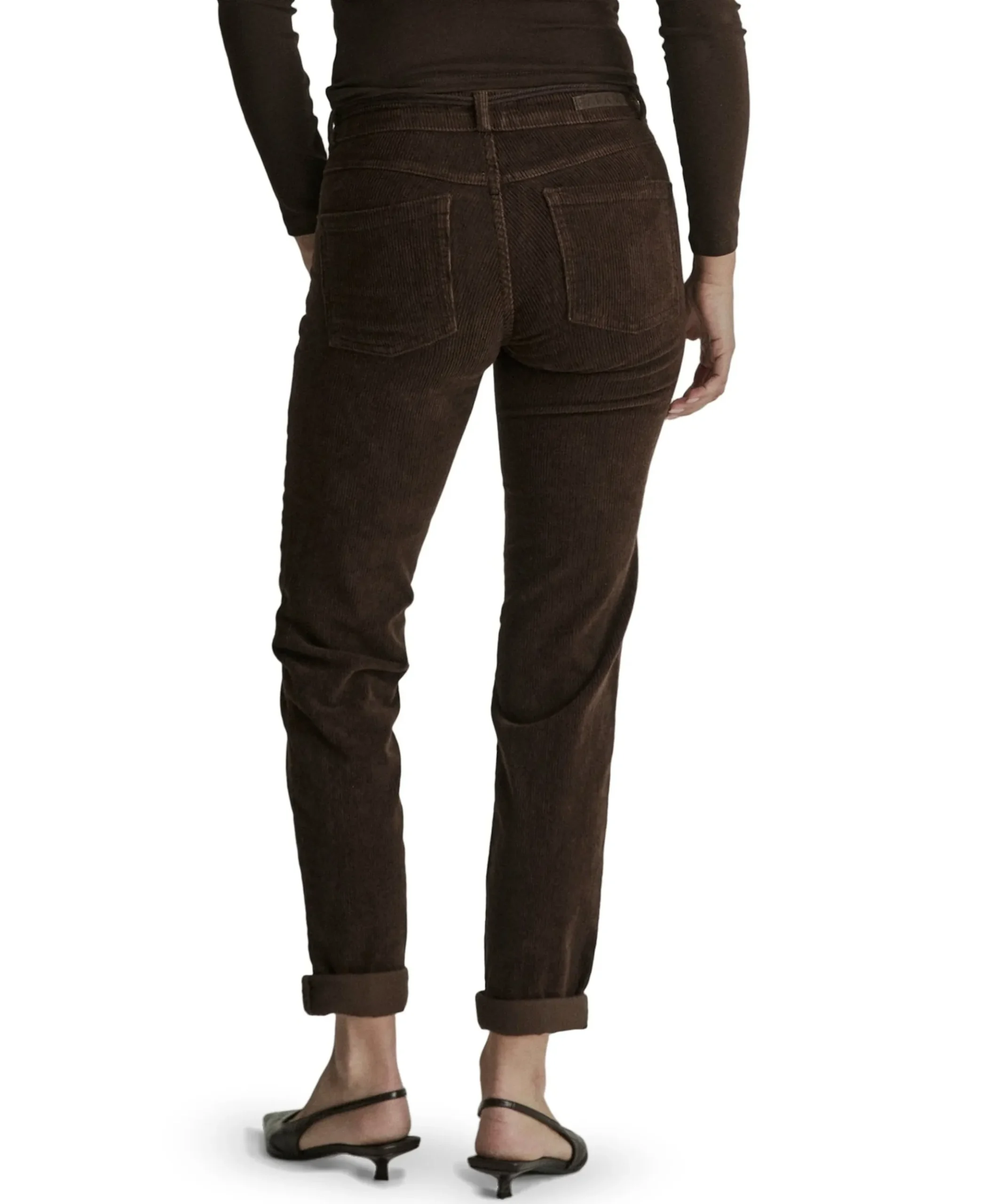 Bobby - Vintage Corduroy - 001 - Bl dames broek bruin