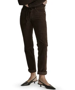 Bobby - Vintage Corduroy - 001 - Bl dames broek bruin