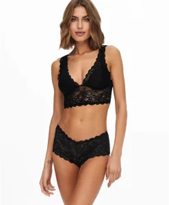 Bralette zwart