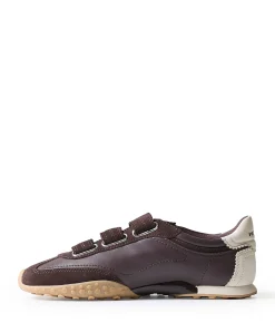 BRIDGE VELCROS dames sneakers bruin