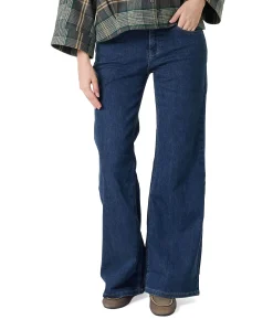 Brielle dark stone dames jeans blauw