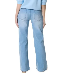 Brielle Flare Denim light blue dames jeans blauw