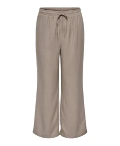 CAREVERLYN STRIPED PNT dames broek beige
