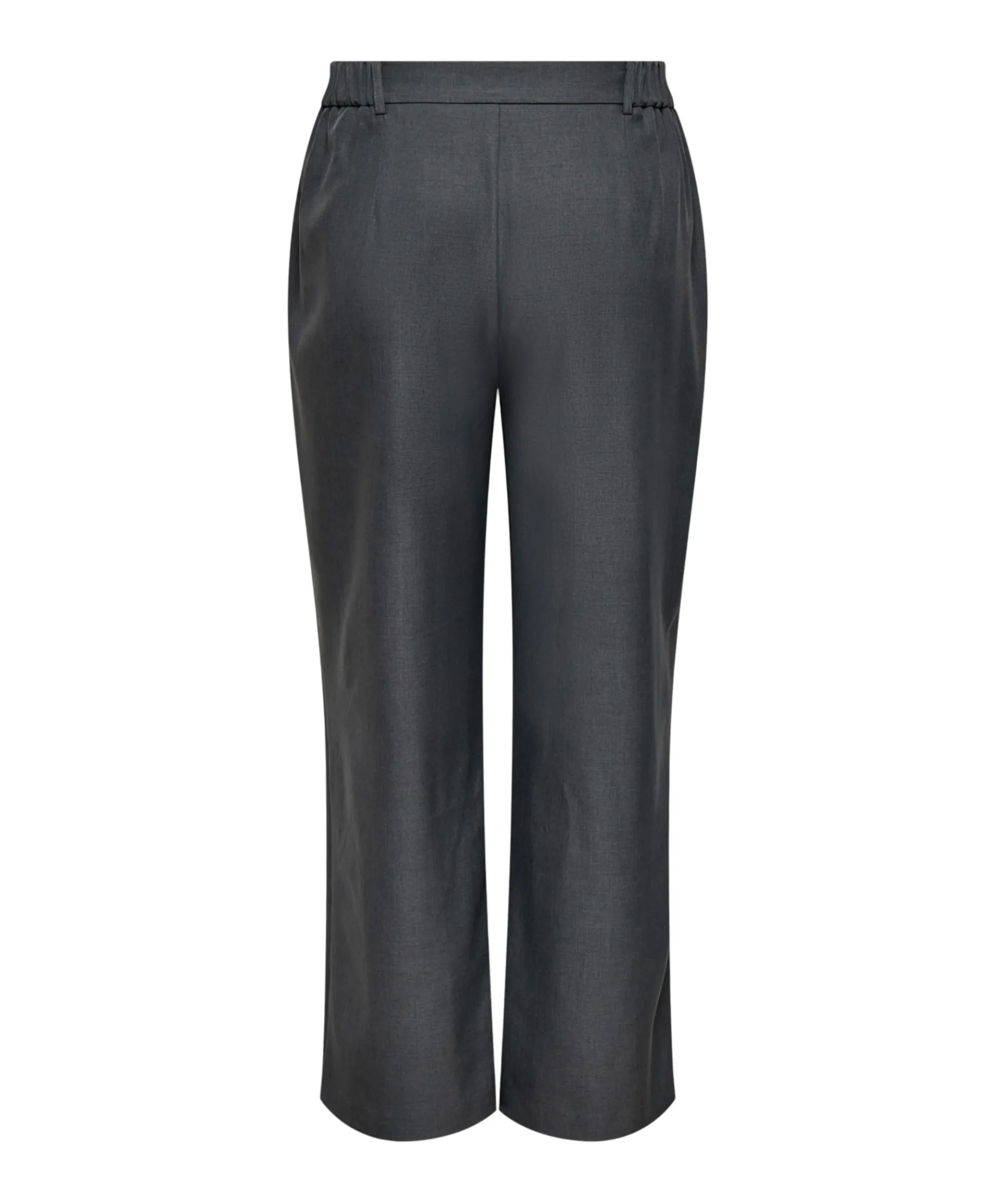 CARLINDA HW STR MEL TLR dames broek grijs