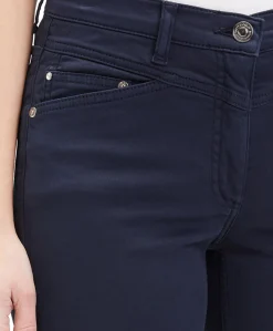 Casual 7/8 broek blauw