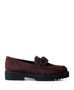 Celestina dames mocassins bruin
