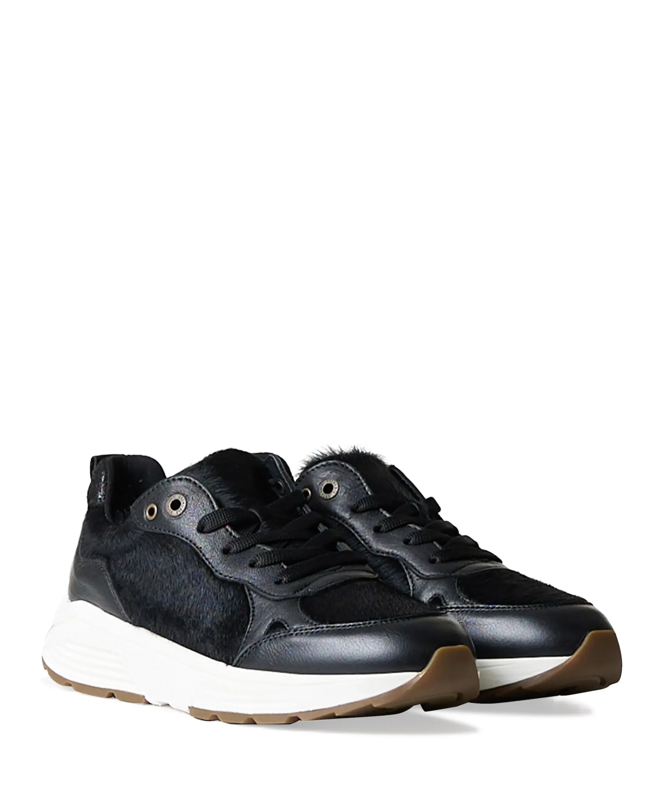 Chain dames sneakers zwart