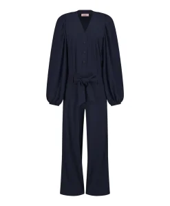 Cherie jumpsuit dames jumpsuit blauw