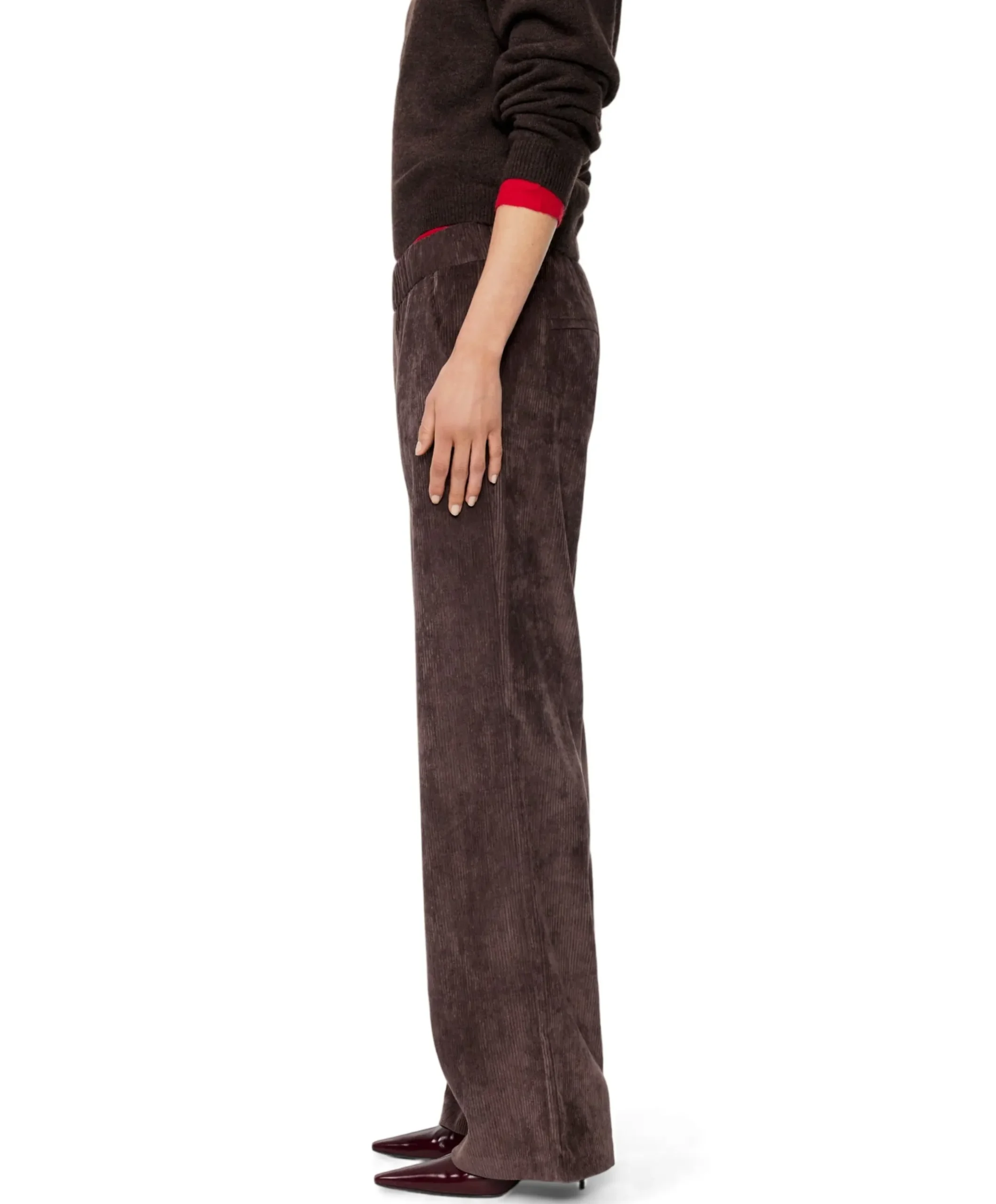 CHIARA dames pantalon bruin