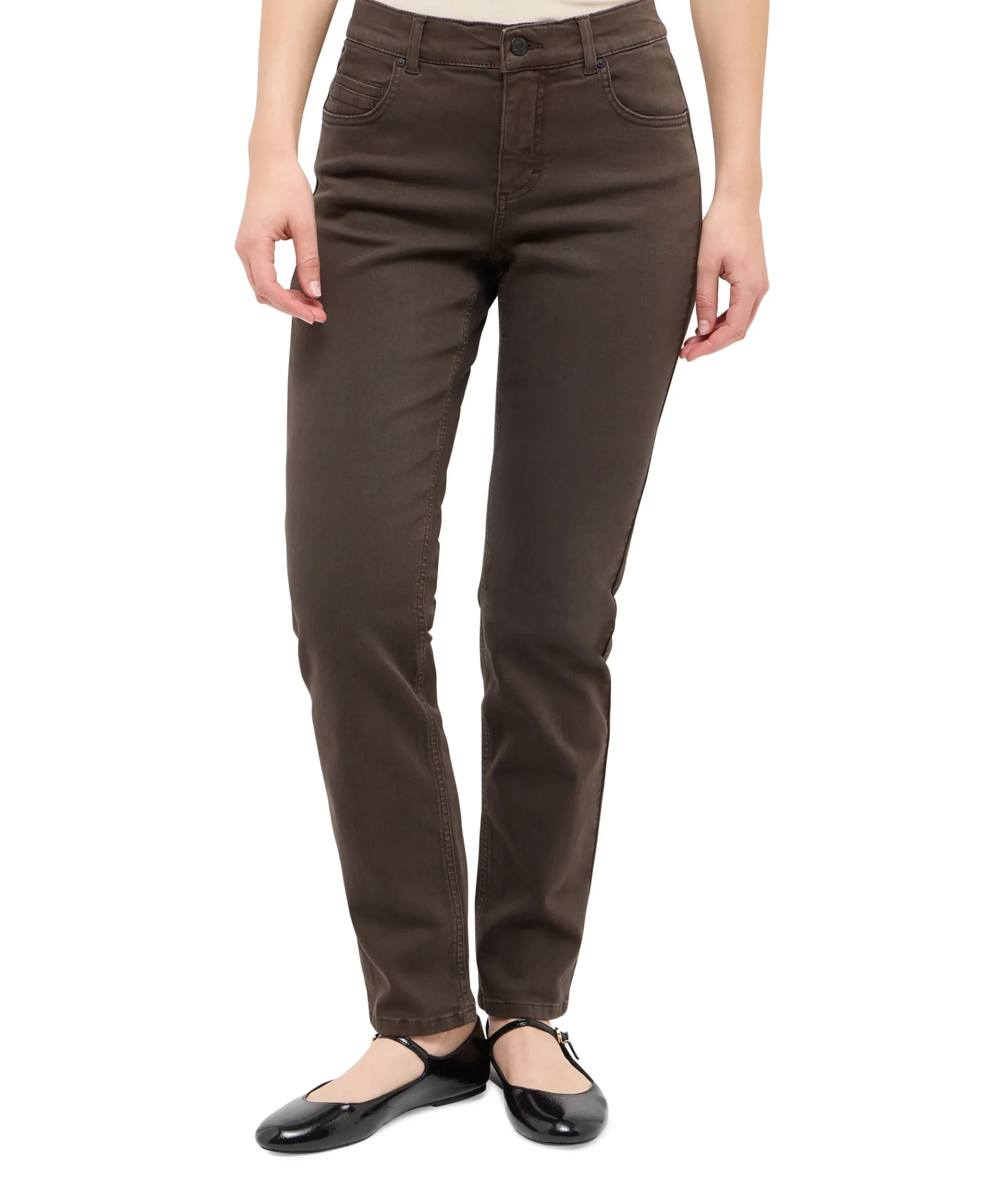 Cici dames jeans bruin