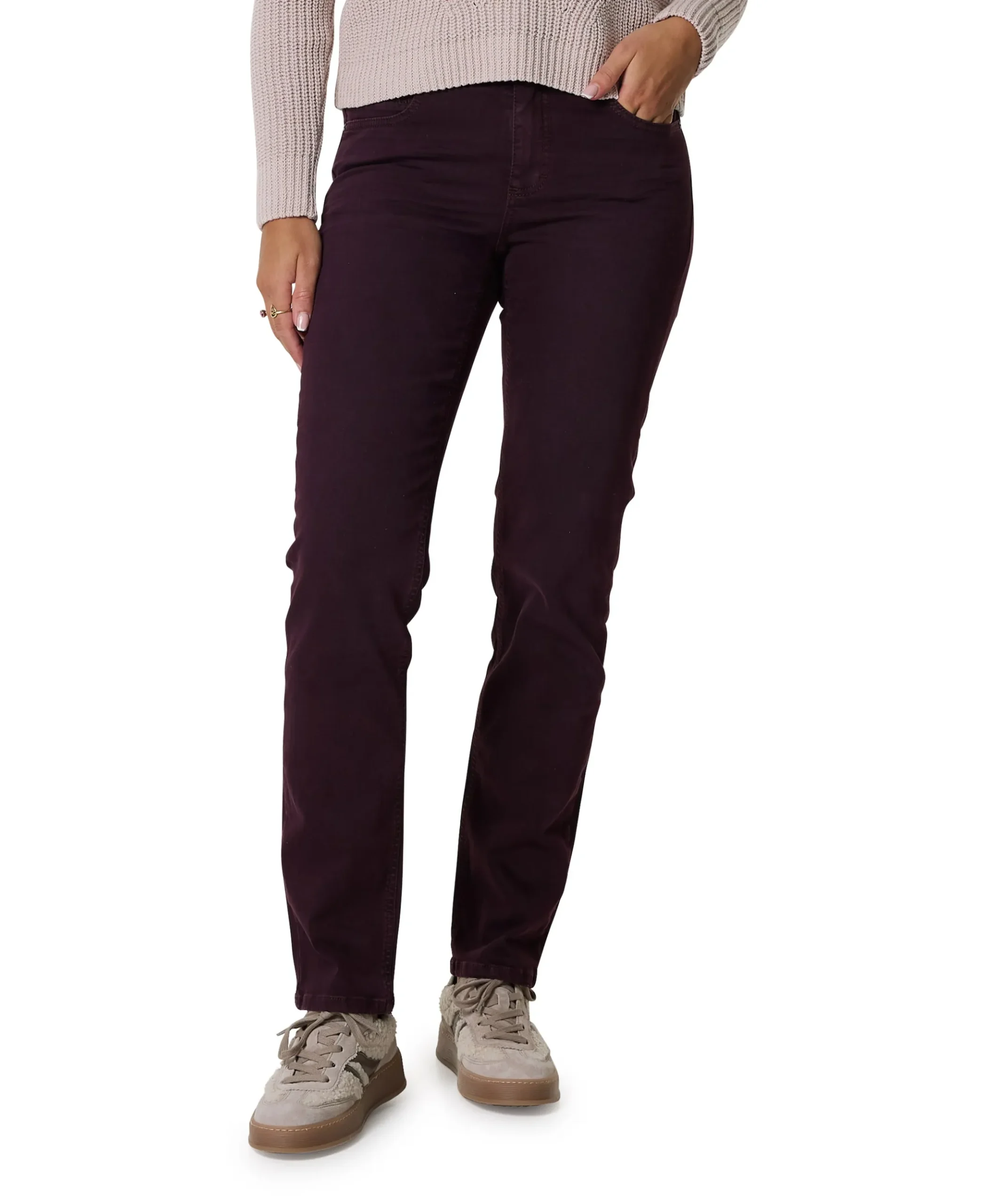 Cici jeans bordeaux