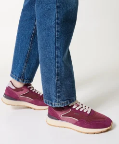 CITY dames sneakers rood