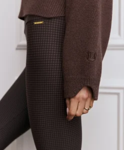Classic High Waistband dames tights bruin