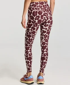 Classic High Waistband dames tights bordeaux