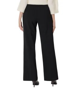 Claudette fancy punta dames pantalon zwart