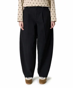 CMANORA dames broek zwart