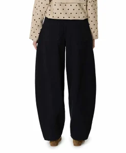 CMANORA dames broek zwart