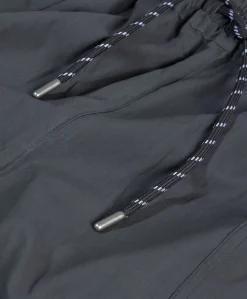 crinkle jogger dames broek grijs