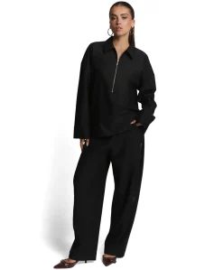 CUTSEAM dames broek zwart