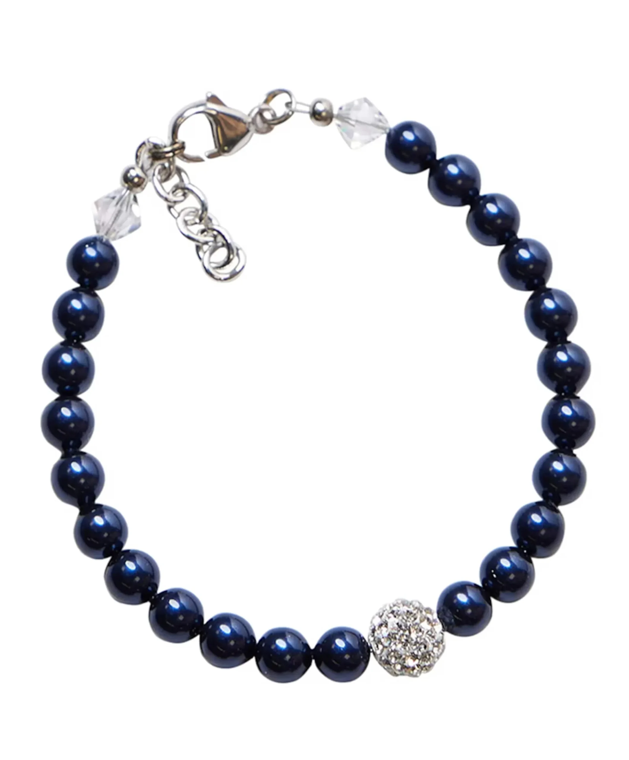 Dames armband blauw