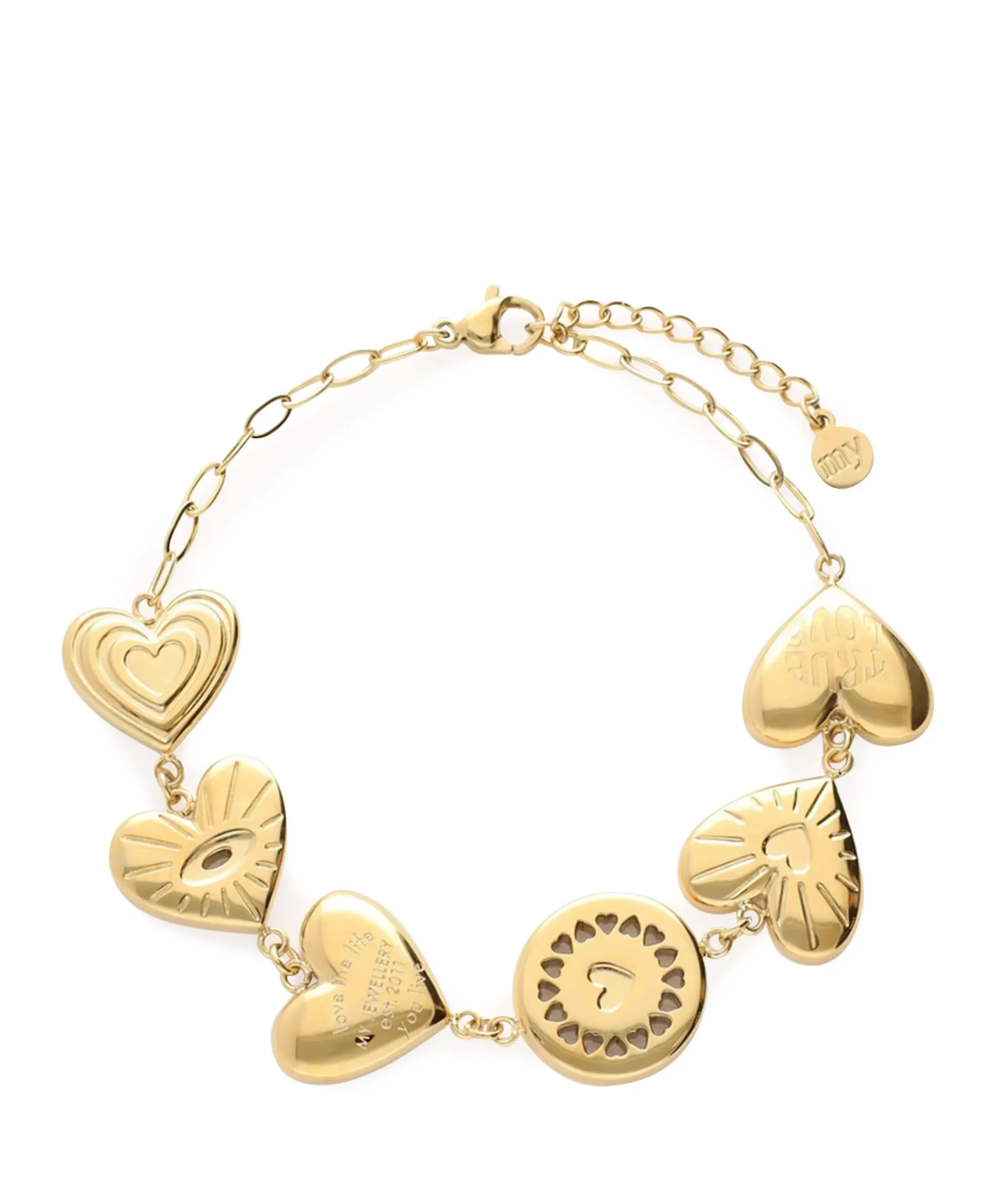 Dames armband goud