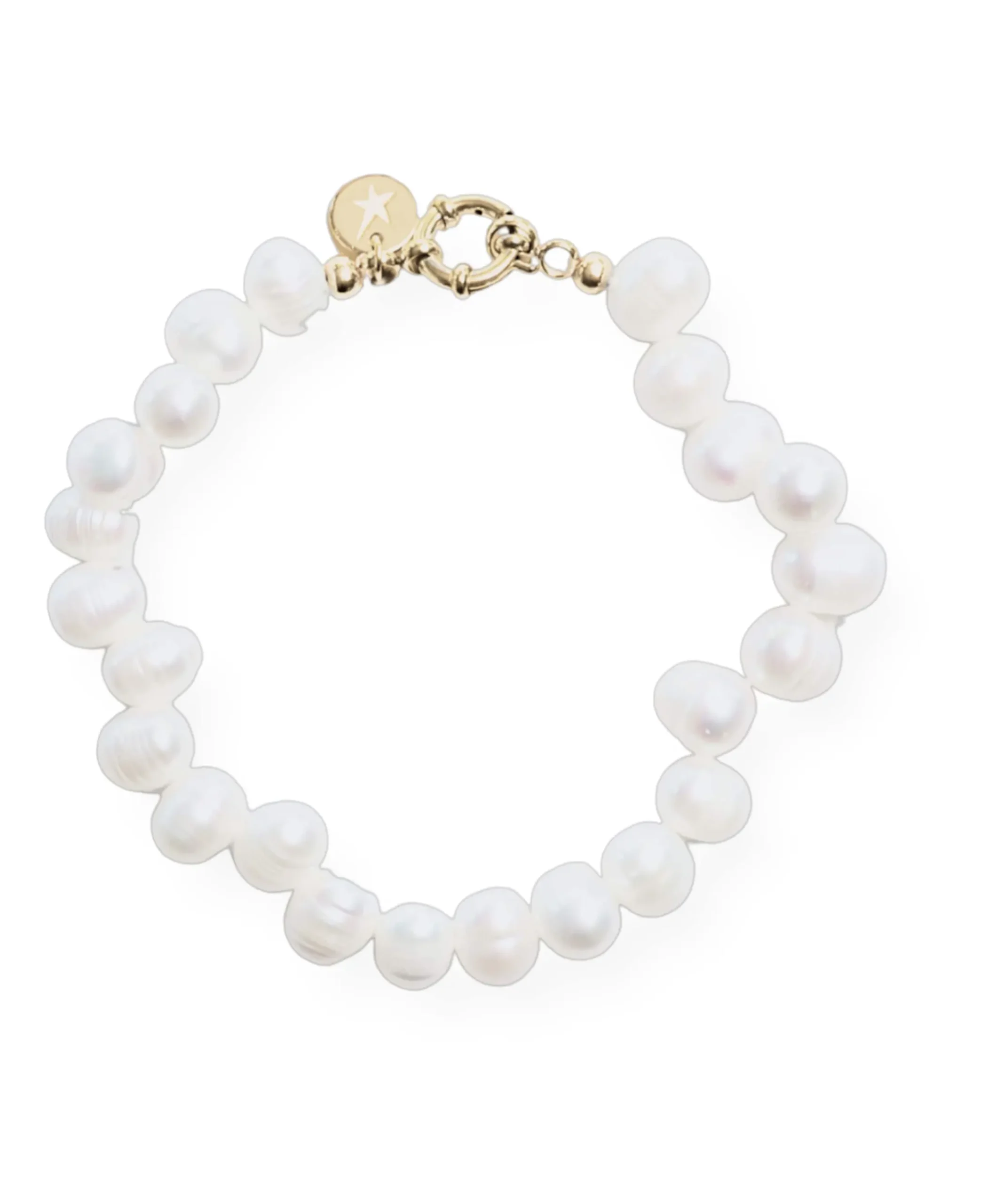 Dames armband wit