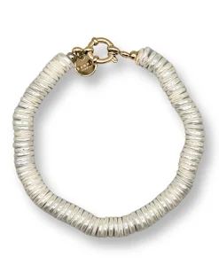 Dames armband wit