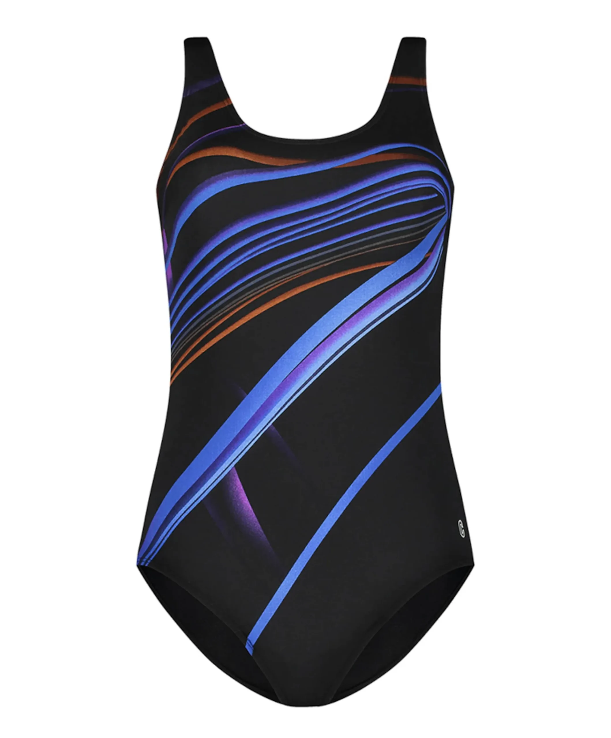 Dames badpak blauw