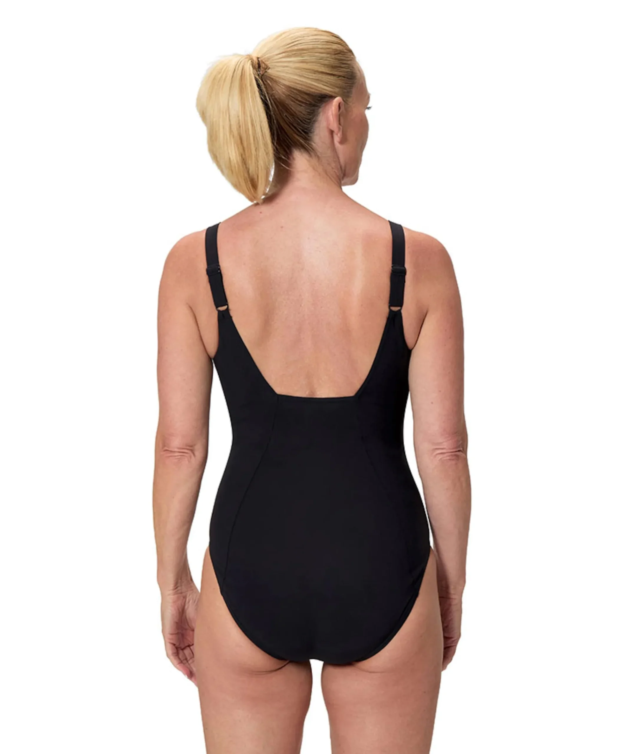 Dames badpak blauw