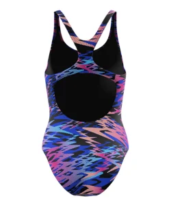 Dames badpak blauw
