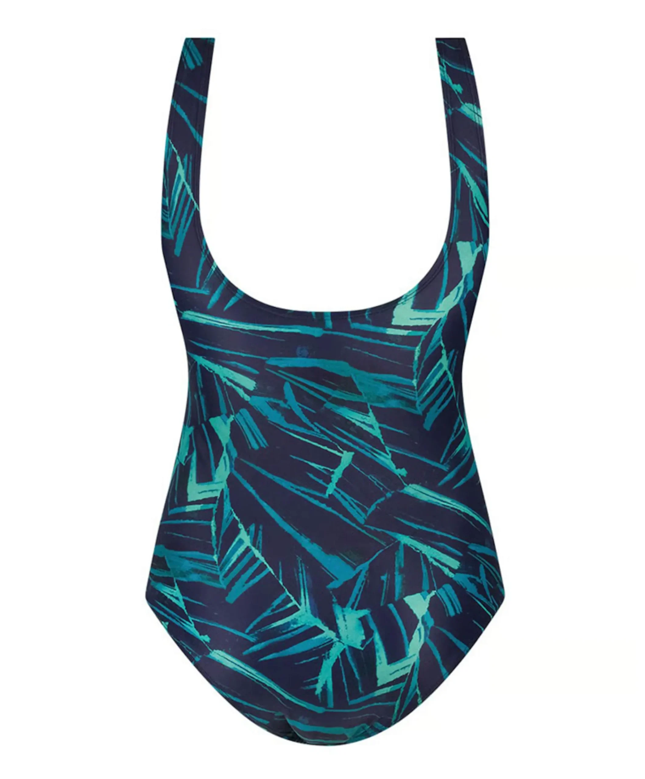 Dames badpak blauw