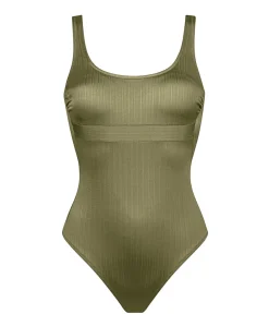 Dames badpak groen