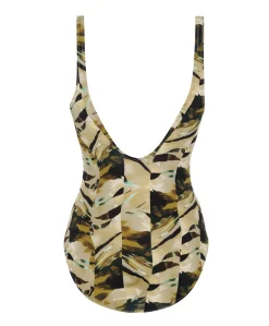 Dames badpak groen
